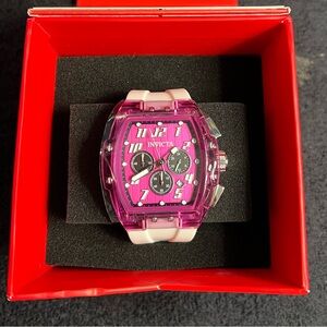 Invicta S1 Rally Kinesia Anatomic Men's Watch-47mm Vibrant Purple(NWT)